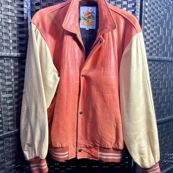 Xl Leather Varsity Jacket 